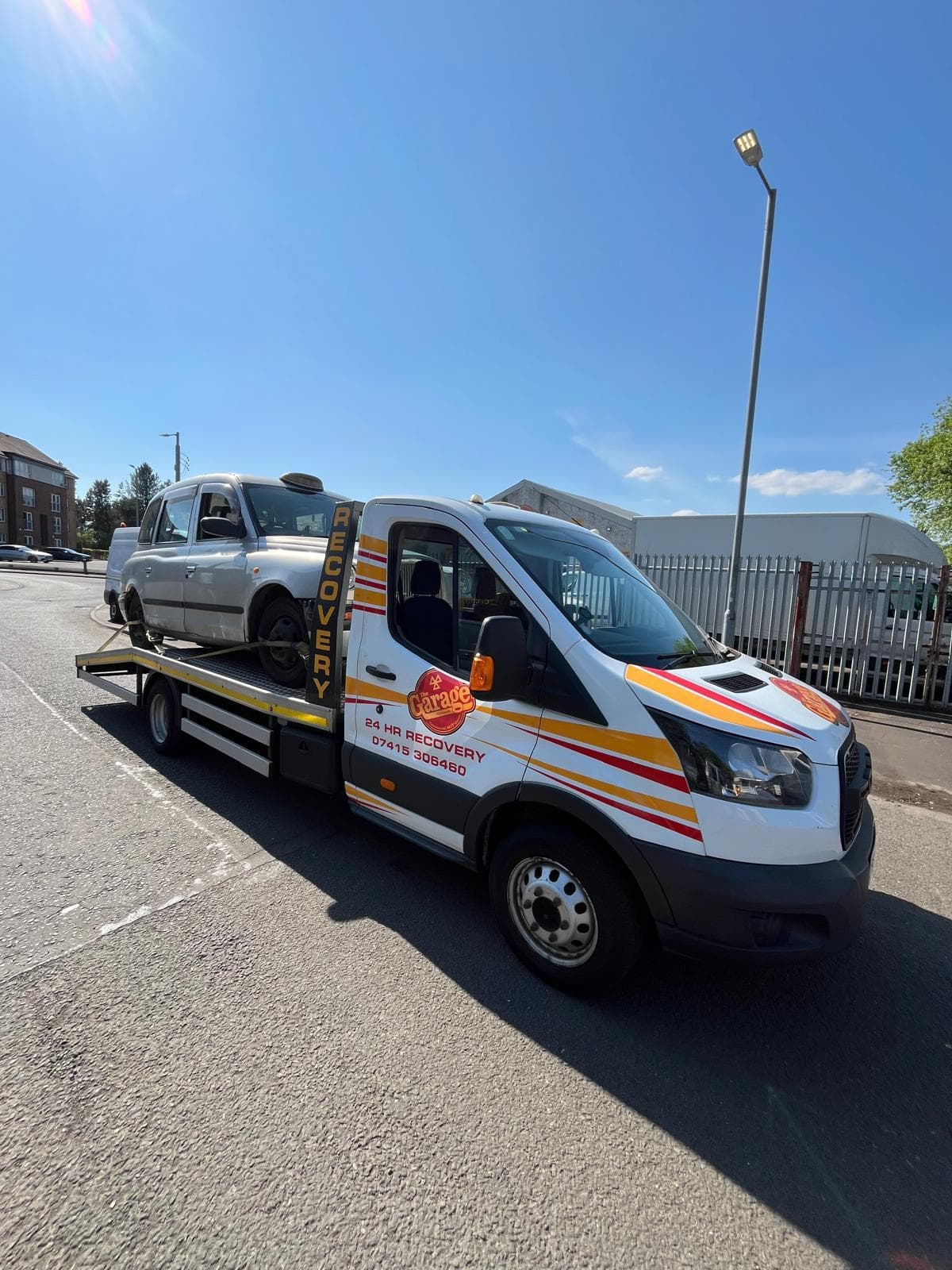 The Garage Clydebank recovery fleet at the depot