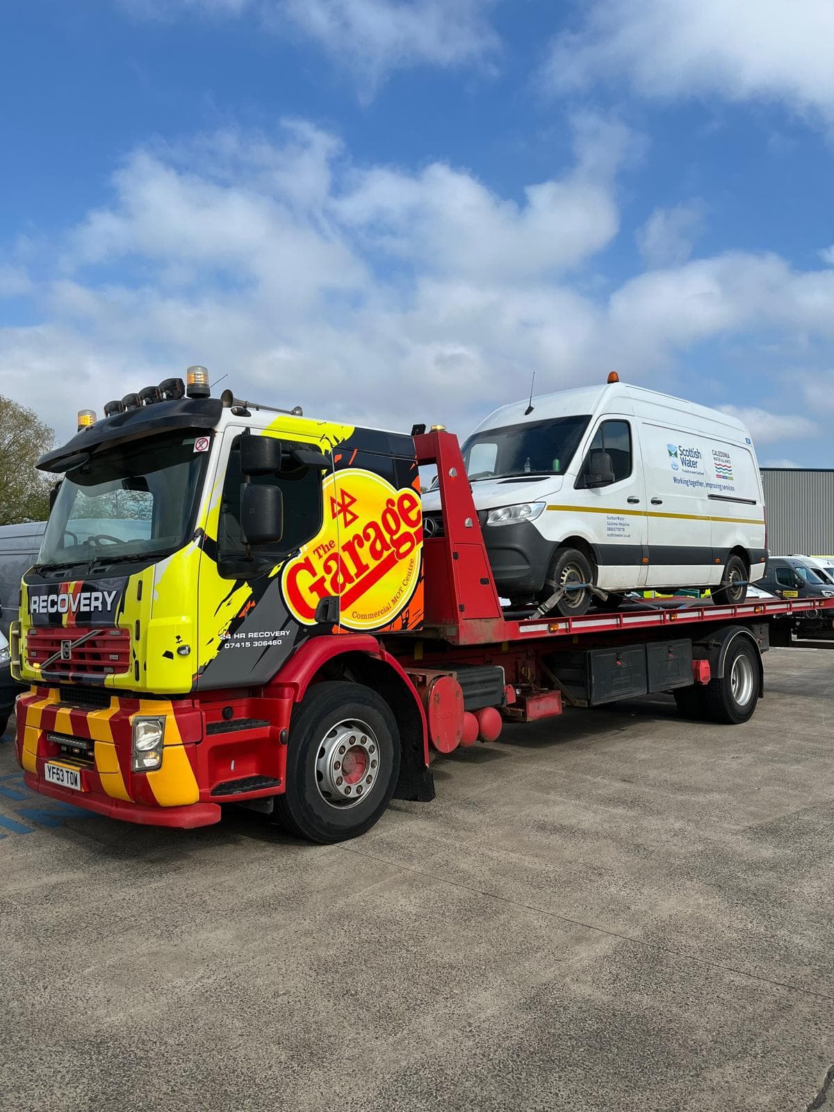 18T recovery truck